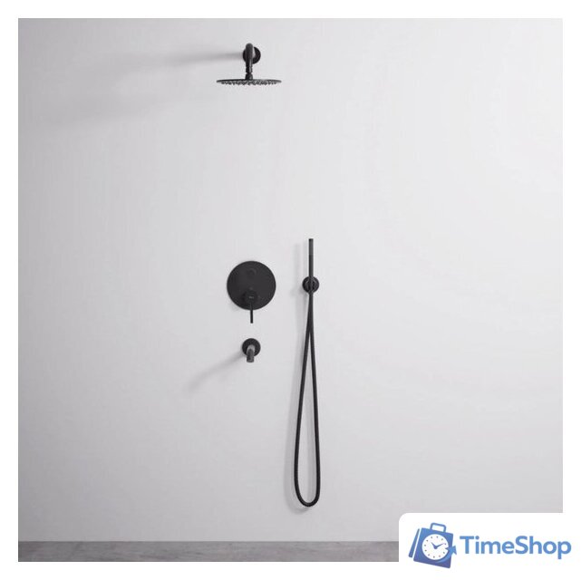 Душевая система  Rea Lungo REA-P4112 (черный) - Изображение №7 — Интернет-магазин Time-Shop