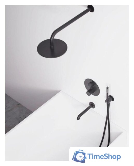 Душевая система  Rea Lungo REA-P4112 (черный) - Изображение №6 — Интернет-магазин Time-Shop