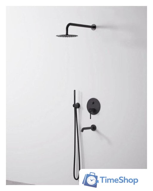 Душевая система  Rea Lungo REA-P4112 (черный) - Изображение №8 — Интернет-магазин Time-Shop