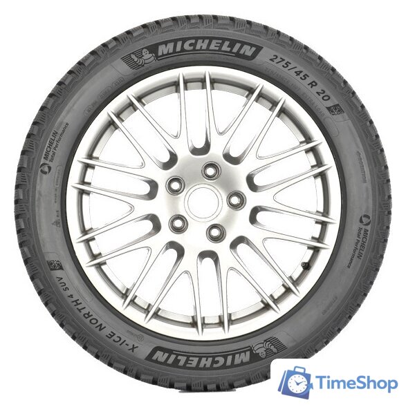 Зимние шины Michelin X-Ice North 4 SUV 255/50R19 107T (шипы) - Изображение №2 — Интернет-магазин Time-Shop