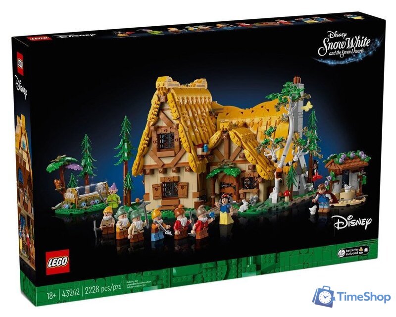 Конструктор LEGO Disney 43242 Домик Белоснежки и семи гномов - Изображение №1 — Интернет-магазин Time-Shop