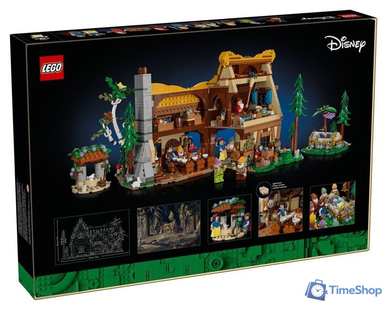 Конструктор LEGO Disney 43242 Домик Белоснежки и семи гномов - Изображение №10 — Интернет-магазин Time-Shop