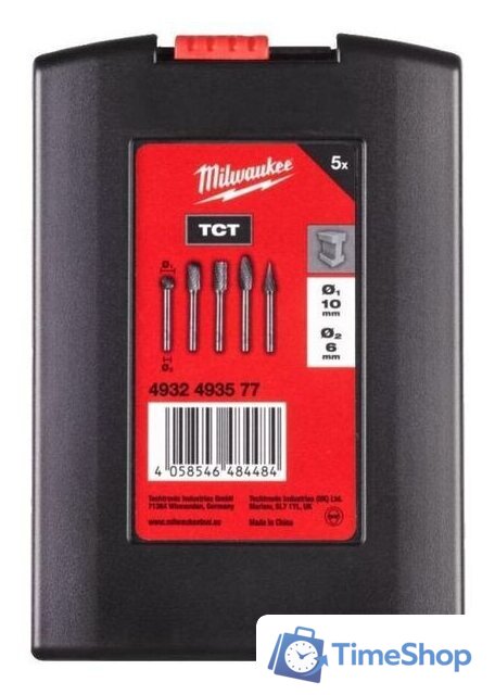 Набор борфрез Milwaukee 4932493577 - Изображение №2 — Интернет-магазин Time-Shop