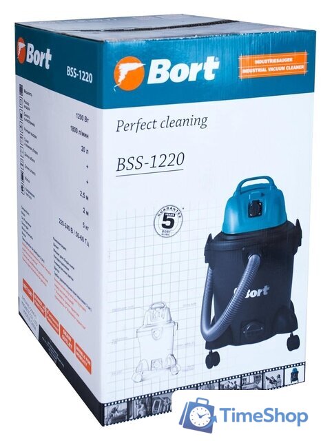 Пылесос Bort BSS-1220 - Изображение №8 — Интернет-магазин Time-Shop