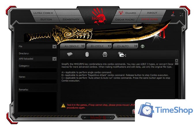 Игровая мышь A4Tech Bloody Blazing AL90 - Изображение №9 — Интернет-магазин Time-Shop