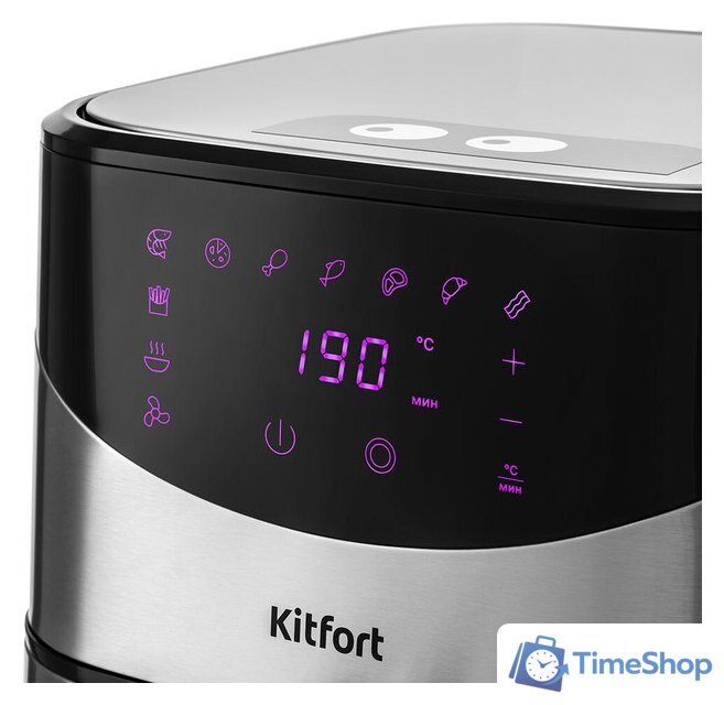 Аэрогриль (аэрофритюрница) Kitfort KT-2231 - Изображение №4 — Интернет-магазин Time-Shop