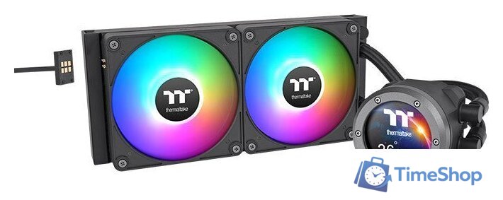 Система жидкостного охлаждения для процессора Thermaltake TH240 V2 Ultra EX ARGB CL-W414-PL12SW-A - Изображение №1 — Интернет-магазин Time-Shop