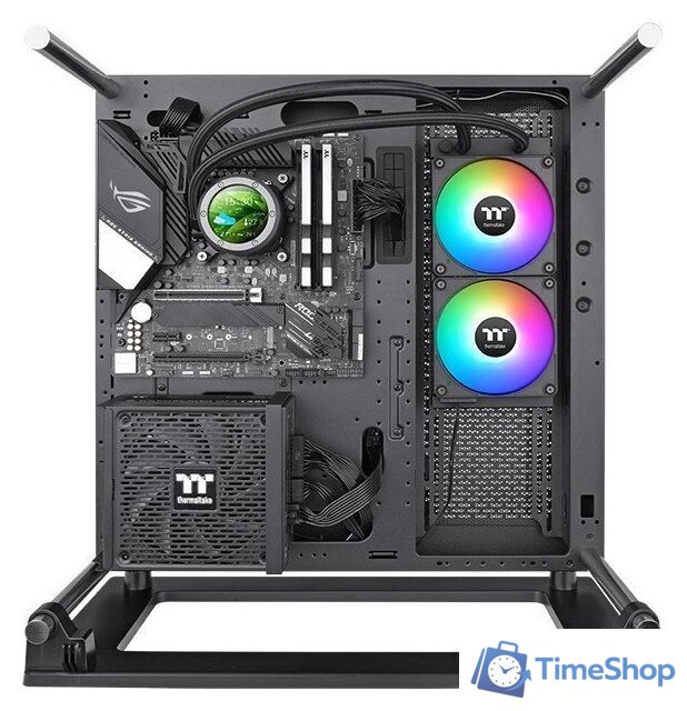 Система жидкостного охлаждения для процессора Thermaltake TH240 V2 Ultra EX ARGB CL-W414-PL12SW-A - Изображение №7 — Интернет-магазин Time-Shop