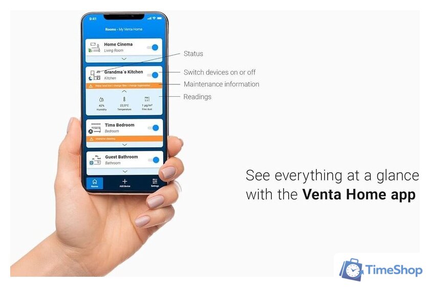Метеостанция Venta AS100 Airsense Eco - Изображение №4 — Интернет-магазин Time-Shop