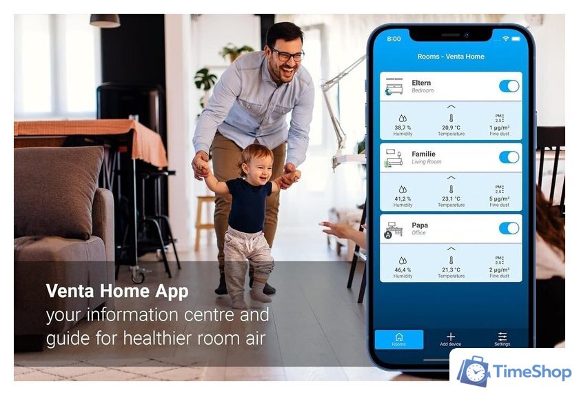 Метеостанция Venta AS100 Airsense Eco - Изображение №7 — Интернет-магазин Time-Shop