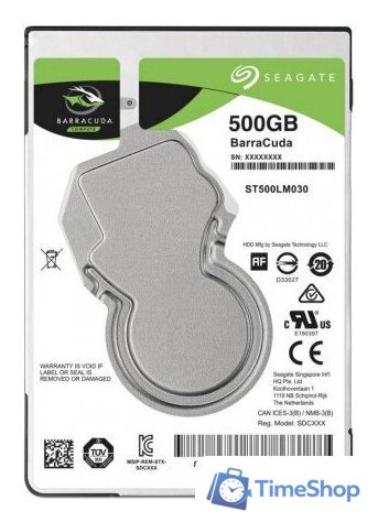 Жесткий диск Seagate Barracuda 500GB [ST500LM030] - Изображение №1 — Интернет-магазин Time-Shop