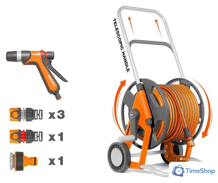 Тележка со шлангом Daewoo Power DWR 2126 (1/2