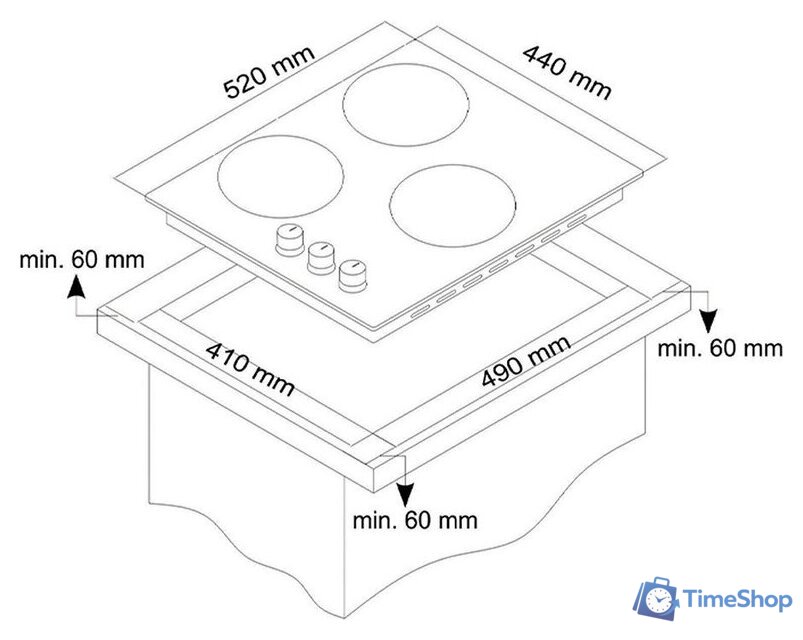 Варочная панель Simfer H45V35B571 - Изображение №12 — Интернет-магазин Time-Shop