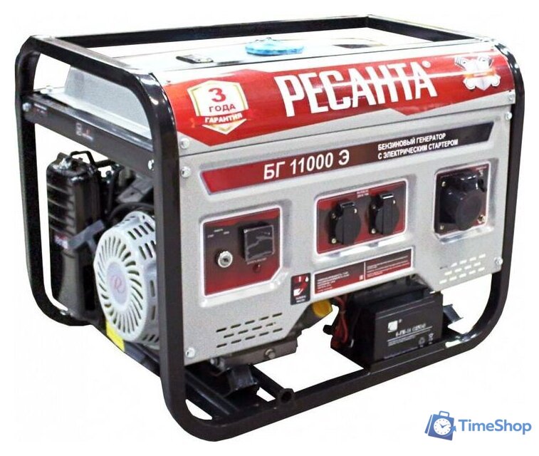 Бензиновый генератор Ресанта БГ 11000 Э - Изображение №1 — Интернет-магазин Time-Shop