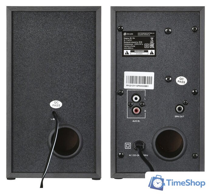 Акустика Оклик OK-164 (черный) - Изображение №3 — Интернет-магазин Time-Shop