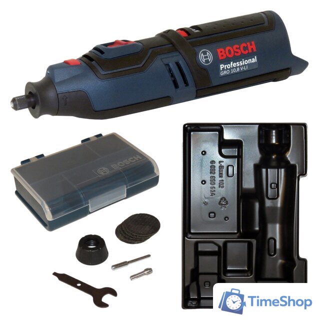Гравер Bosch GRO 12V-35 Professional 06019C5000 (без АКБ) - Изображение №2 — Интернет-магазин Time-Shop