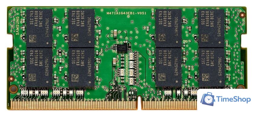 Оперативная память HP 8GB DDR4 SO-DIMM PC4-25600 13L76AA - Изображение №1 — Интернет-магазин Time-Shop