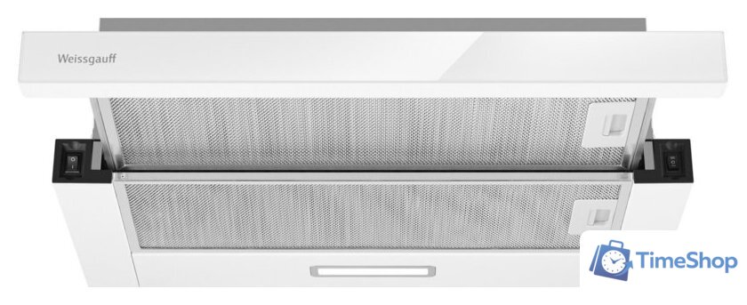 Кухонная вытяжка Weissgauff TEL 600 2M White Glass - Изображение №15 — Интернет-магазин Time-Shop