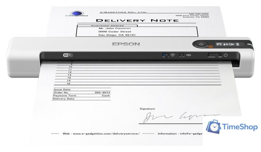 Сканер Epson WorkForce DS-80W - Изображение №1 — Интернет-магазин Time-Shop