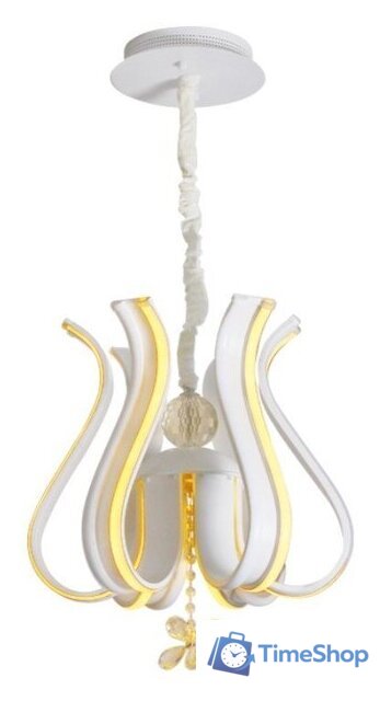 Подвесная люстра Ambrella light FL112/6 WH 156W - Изображение №4 — Интернет-магазин Time-Shop