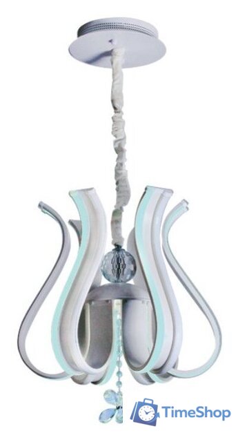 Подвесная люстра Ambrella light FL112/6 WH 156W - Изображение №5 — Интернет-магазин Time-Shop