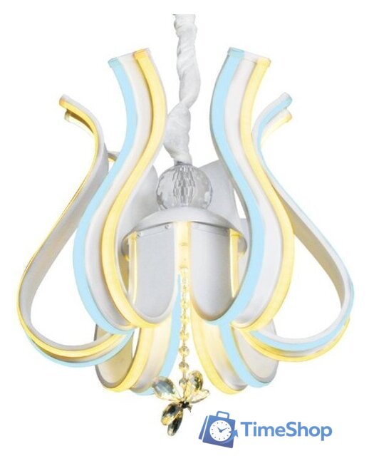 Подвесная люстра Ambrella light FL112/6 WH 156W - Изображение №2 — Интернет-магазин Time-Shop