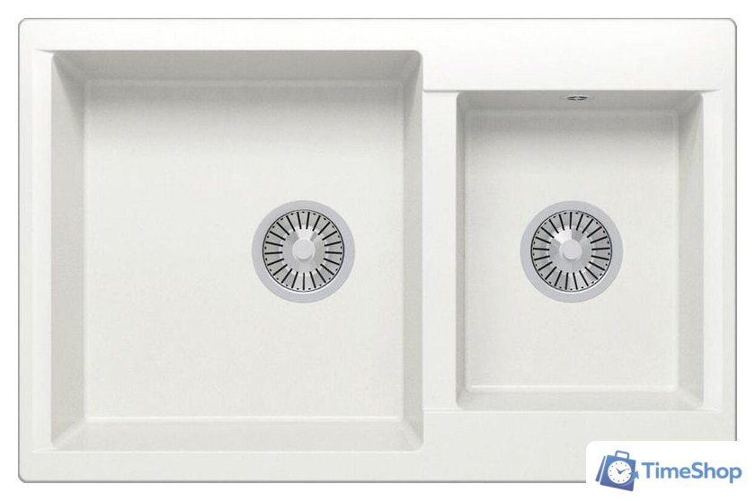 Кухонная мойка Polygran Brig-772 (белый хлопок 36) - Изображение №1 — Интернет-магазин Time-Shop