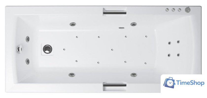 Ванна Triton Алекса 150x75 Люкс Flat (с гидромассажем) - Изображение №1 — Интернет-магазин Time-Shop