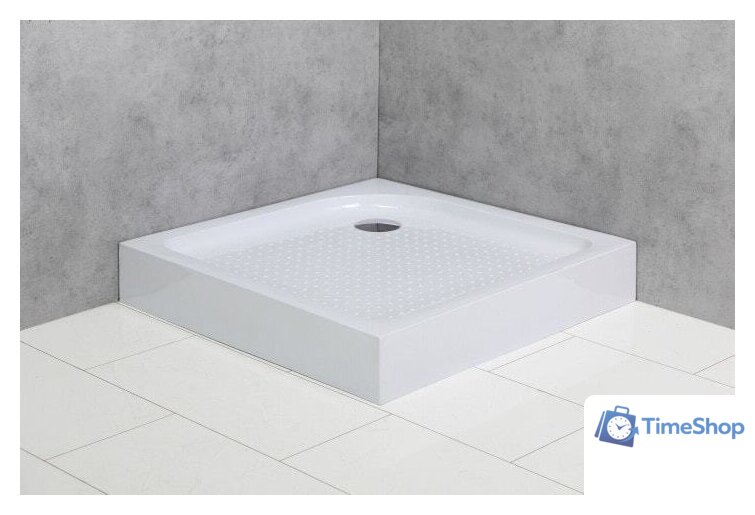 Душевой поддон BelBagno TRAY-BB-A-80-15-W 80x80 - Изображение №2 — Интернет-магазин Time-Shop