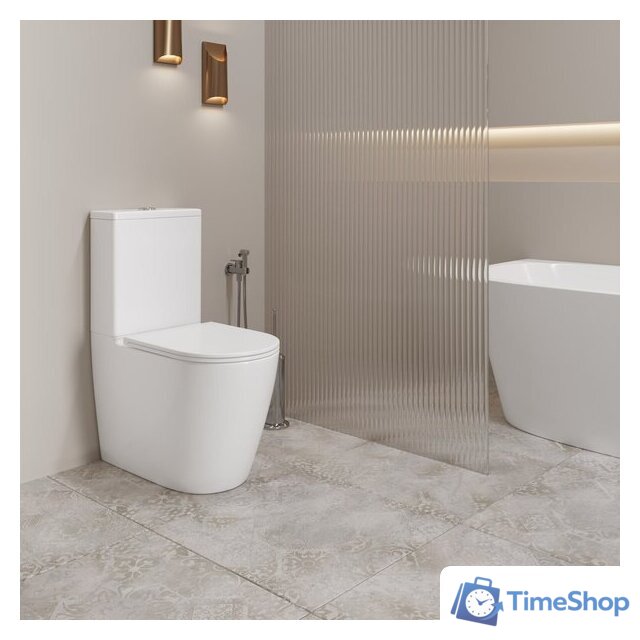 Унитаз напольный Lauter Vortex 2110022VF + гигиенический душ AquaTech 21LT0101CH - Изображение №9 — Интернет-магазин Time-Shop