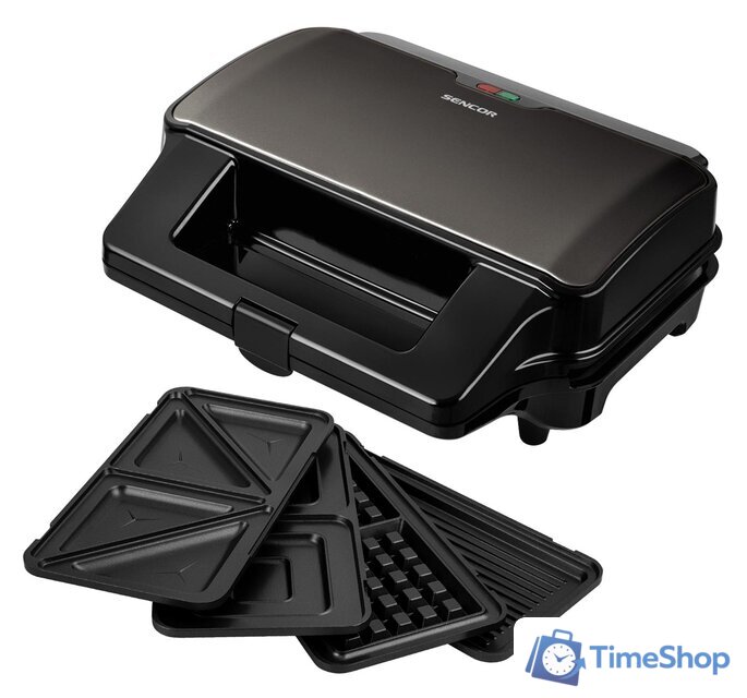 Многофункциональная сэндвичница Sencor SSM 9978BK - Изображение №1 — Интернет-магазин Time-Shop