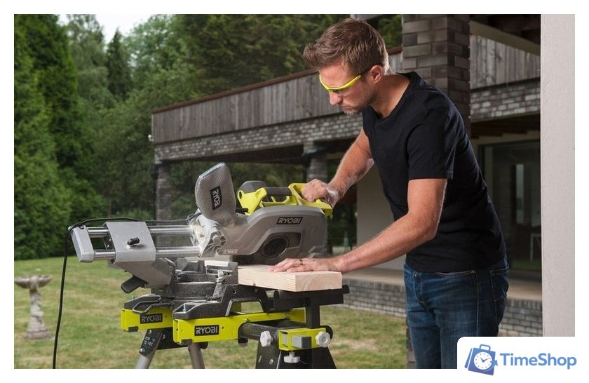 Торцовочная пила Ryobi EMS305RG - Изображение №3 — Интернет-магазин Time-Shop