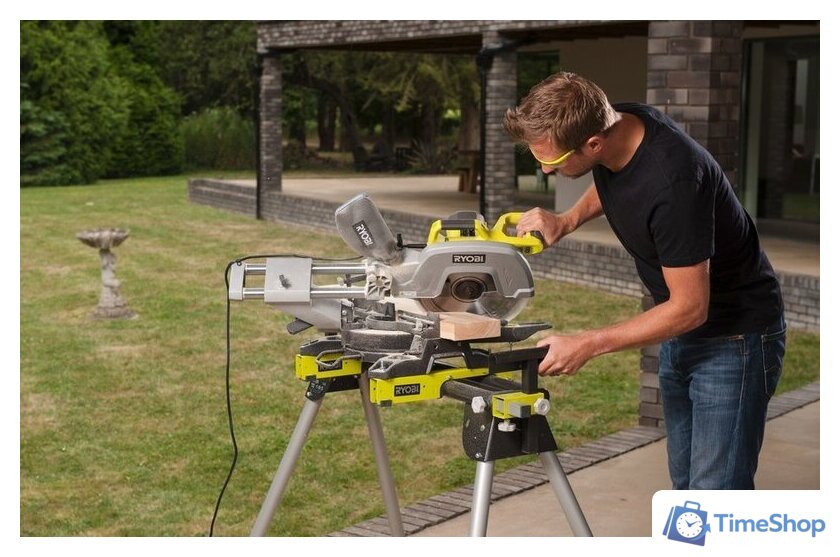Торцовочная пила Ryobi EMS305RG - Изображение №4 — Интернет-магазин Time-Shop