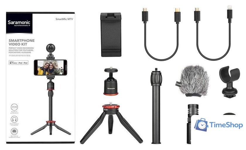 Проводной микрофон Saramonic SmartMic MTV - Изображение №9 — Интернет-магазин Time-Shop