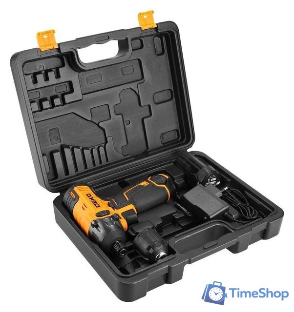 Винтоверт Deko DKIS12-Li Set 063-4390 (с 2-мя АКБ, кейс) - Изображение №7 — Интернет-магазин Time-Shop