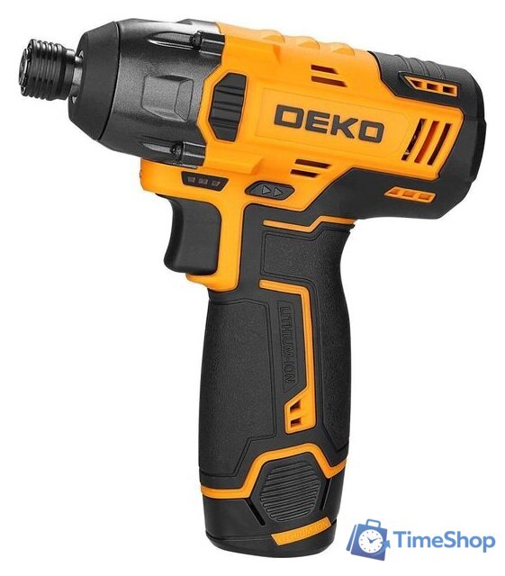 Винтоверт Deko DKIS12-Li Set 063-4390 (с 2-мя АКБ, кейс) - Изображение №3 — Интернет-магазин Time-Shop