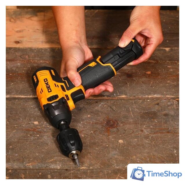 Винтоверт Deko DKIS12-Li Set 063-4390 (с 2-мя АКБ, кейс) - Изображение №4 — Интернет-магазин Time-Shop