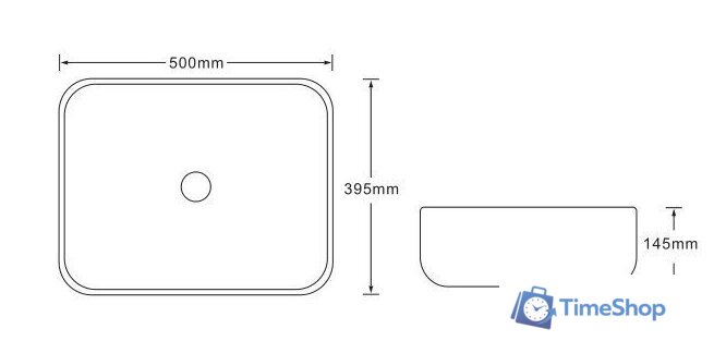 Умывальник SantiLine SL-7029 - Изображение №2 — Интернет-магазин Time-Shop