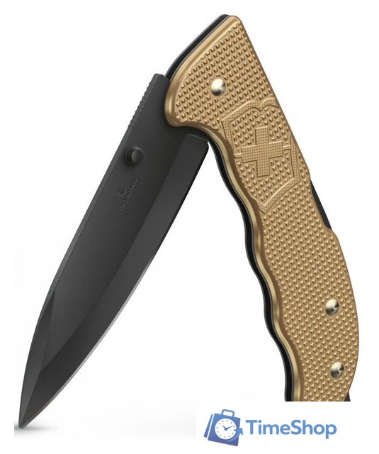 Складной нож Victorinox Evoke BS Alox 0.9415.DS249 (бежевый) - Изображение №1 — Интернет-магазин Time-Shop