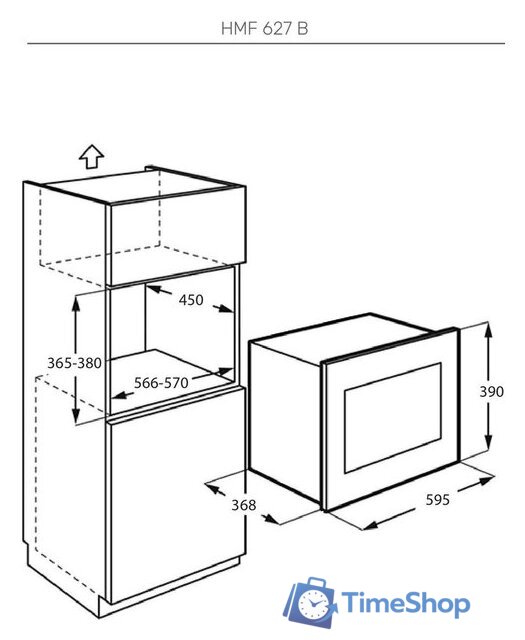 Микроволновая печь KUPPERSBERG HMF 627 B - Изображение №6 — Интернет-магазин Time-Shop