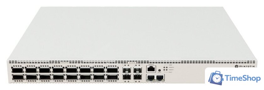 Управляемый коммутатор 3-го уровня Mikrotik CRS520-4XS-16XQ-RM - Изображение №1 — Интернет-магазин Time-Shop