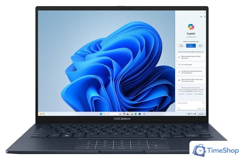 Ноутбук ASUS Zenbook 14 OLED UX3405CA-ST1350 - Изображение №1 — Интернет-магазин Time-Shop