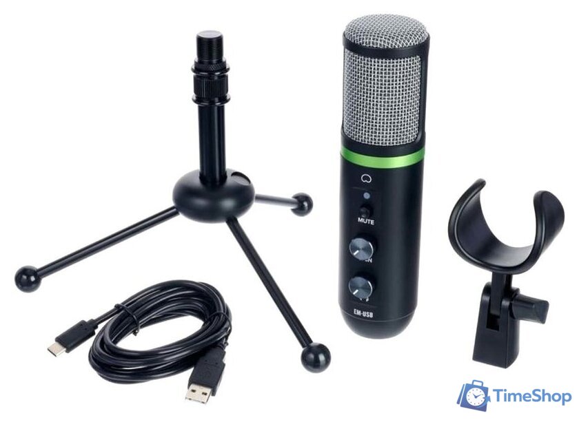 Проводной микрофон MACKIE EM-USB - Изображение №10 — Интернет-магазин Time-Shop