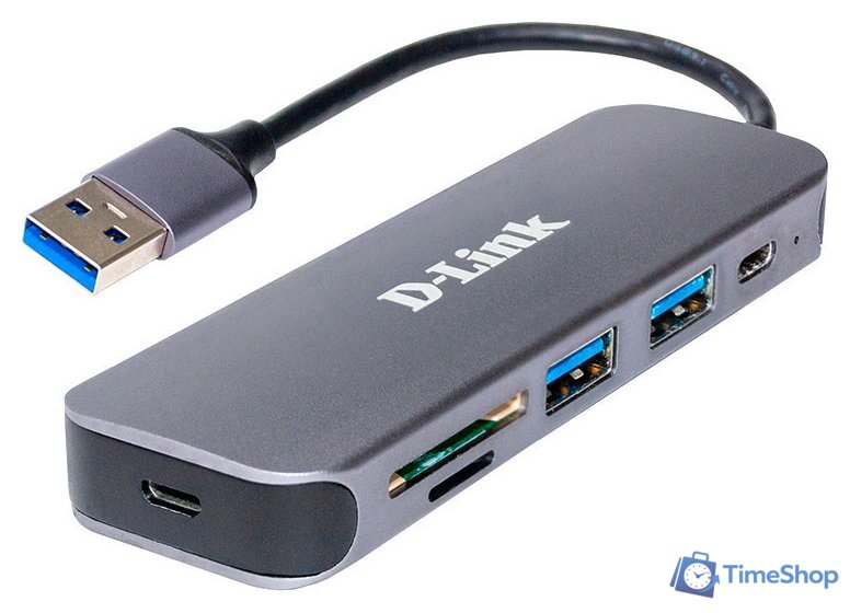 USB-хаб D-Link DUB-1325/A2A - Изображение №1 — Интернет-магазин Time-Shop
