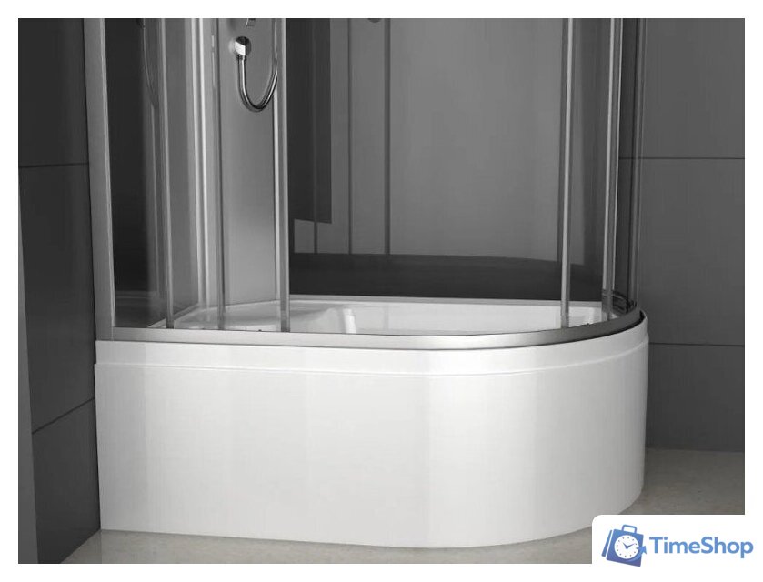 Душевая кабина Oda 8037BTL (черный/тонированное стекло) - Изображение №5 — Интернет-магазин Time-Shop