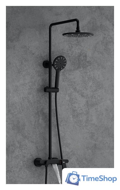 Душевая система  Timo Anni SX-2710/03 (черный) - Изображение №3 — Интернет-магазин Time-Shop