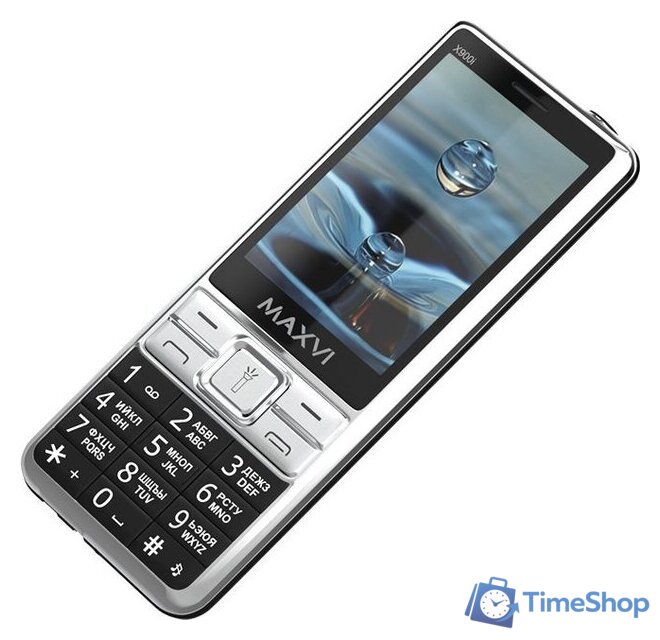 Кнопочный телефон Maxvi X900i (черный) - Изображение №6 — Интернет-магазин Time-Shop
