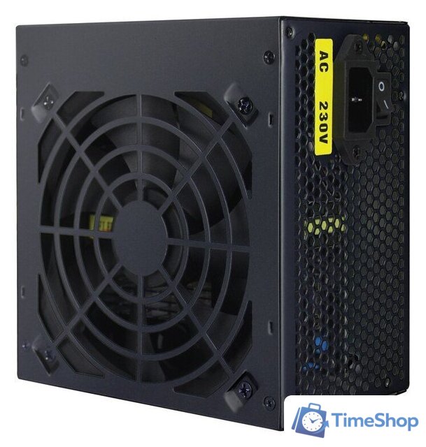 Блок питания Powerman PM-500ATX F (черный) - Изображение №2 — Интернет-магазин Time-Shop