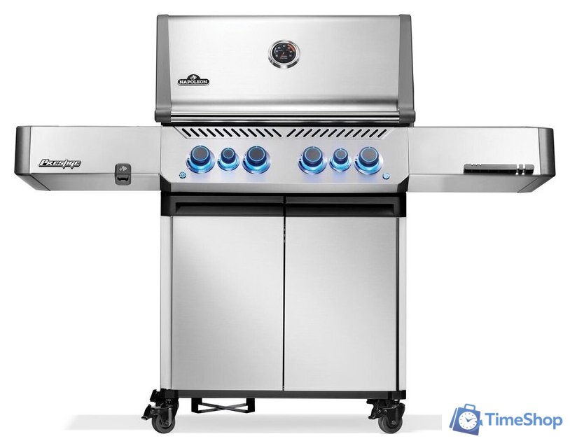 Газовый гриль для дачи Napoleon Prestige 500 RSIB P500VRSIBPSS-PL - Изображение №1 — Интернет-магазин Time-Shop