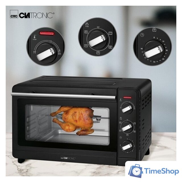 Мини-печь Clatronic MBG 3728 - Изображение №3 — Интернет-магазин Time-Shop